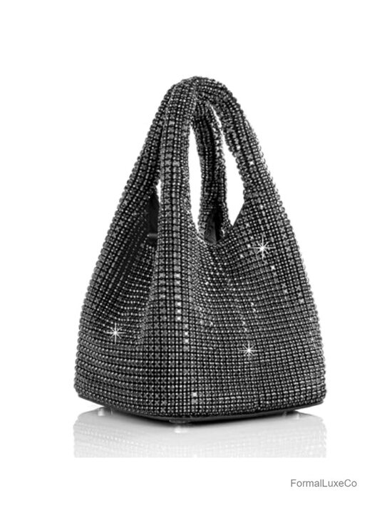 Handbags - Sparkling Rhinestone Clutch Purse Evening Bag Party Prom Wedding Handbag